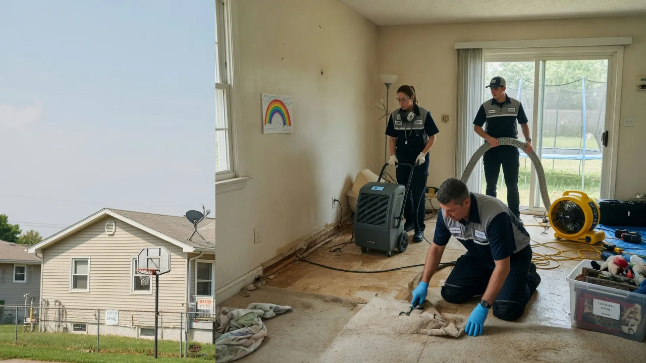 Emergency Water Extraction in Cordova, IL near me